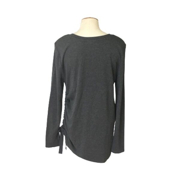 Ann Taylor Sweatshirt with Tie Detail Size M - Picture 3 of 4